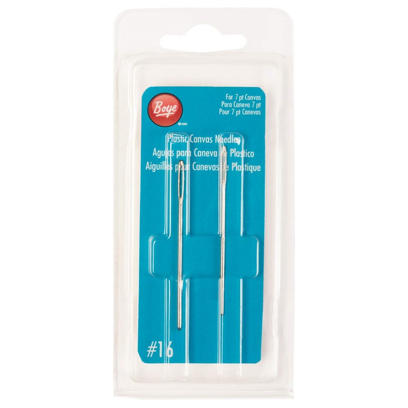 Boye Plastic Canvas Needles-Size 16 2/Pkg (3507518000M) - Image 1